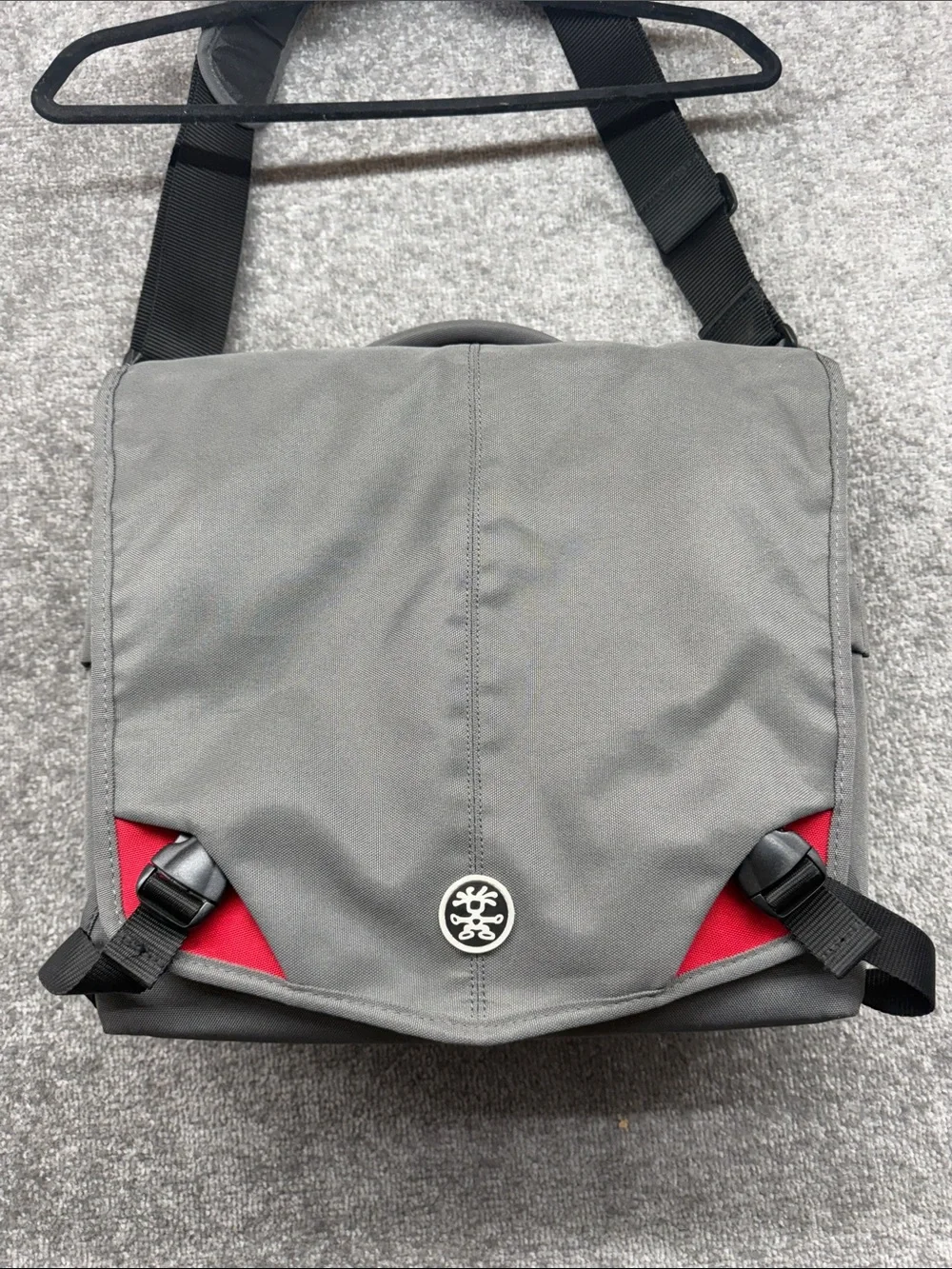 Crumpler 7 Million Dollar Home Camera Bag Shoulder Carry Case Gray Green